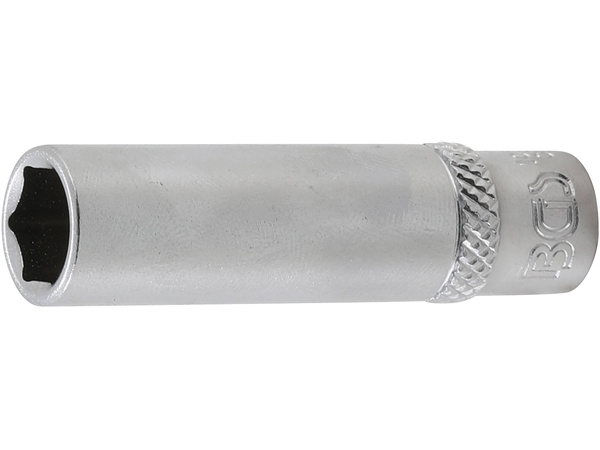 Nástrčná hlavice šestihranná, 1/4", 9 mm, prodloužená - B10509