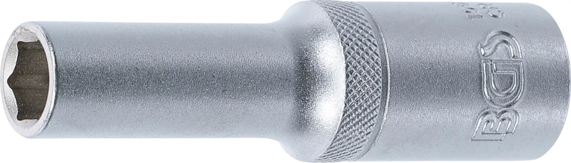 Nástrčná hlavice šestihranná, 1/2", 10 mm, prodloužená - B10550