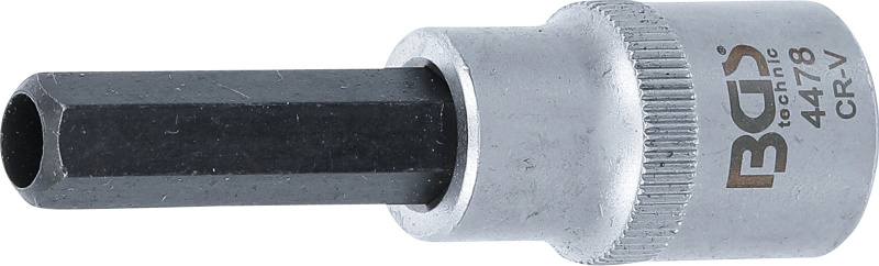 Nástrčný klíč s otvorem, IMBUS, 10 mm, 1/2" - B4478