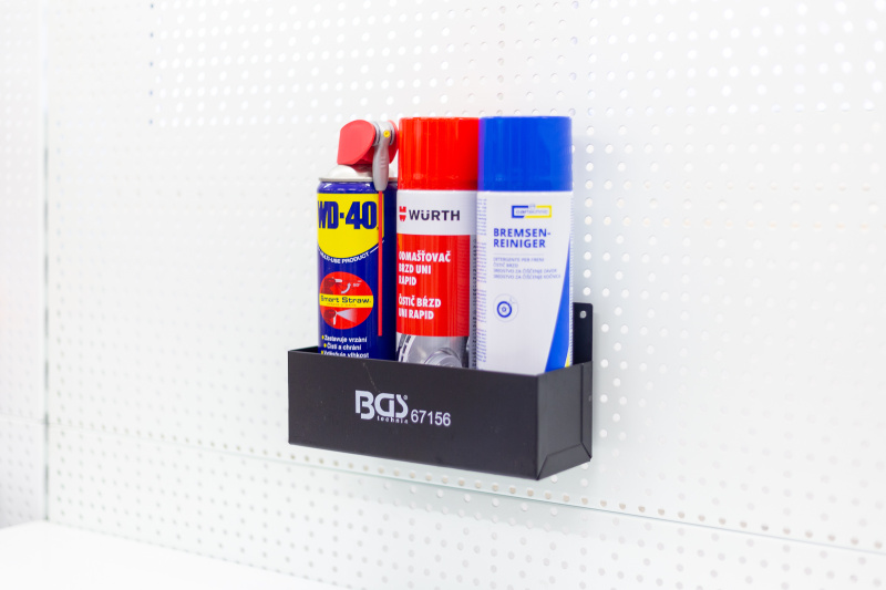 Magnetický držák na spreje a šroubováky, 210 mm - B67156