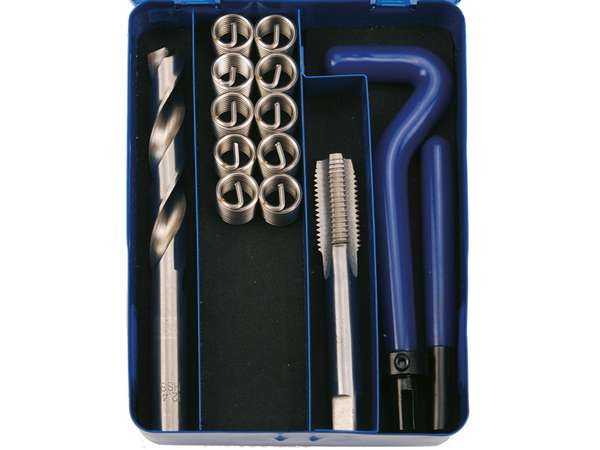 Sada pro opravu závitu, M12 x 1,25, 14dílná, BGS 1959