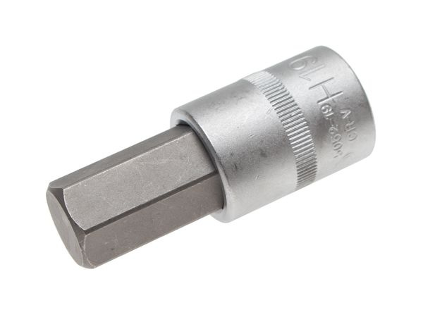 Hlavice s bitem HEX 1/2", H19 - B505219