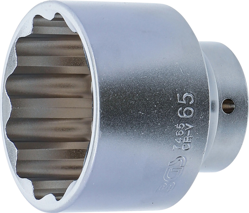 Nástrčná hlavice dvanáctihranná 3/4", 65 mm, BGS - B7465