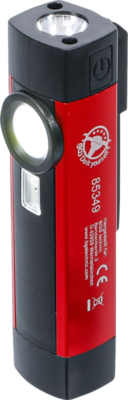 Hliníková COB LED/UV svítilna, 1 W - B85349