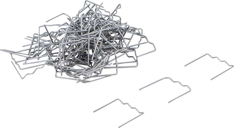 Sponky na opravu plastů, typ U, 0,6 mm, 100 ks - B73350