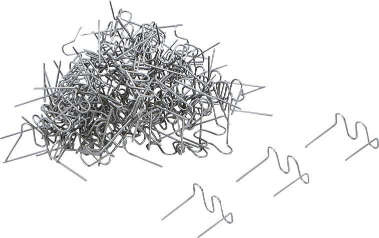 Sponky na opravu plastů, typ S, 0,6 mm, 100 ks - B73352