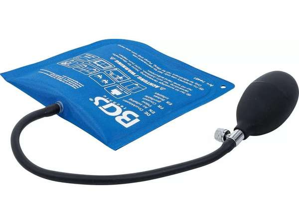 BGS technic Nafukovací tlakový polštářový zvedák 150 x 165 mm, s ruční pumpou - BGS 74481