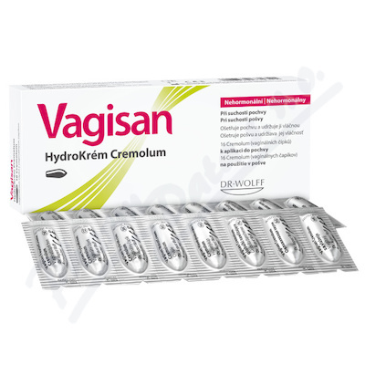VAGISAN HydroKrém Cremolum 16 čípků