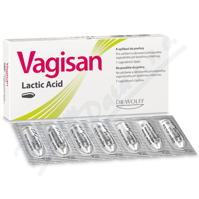 VAGISAN Lactic acid 7 čípků
