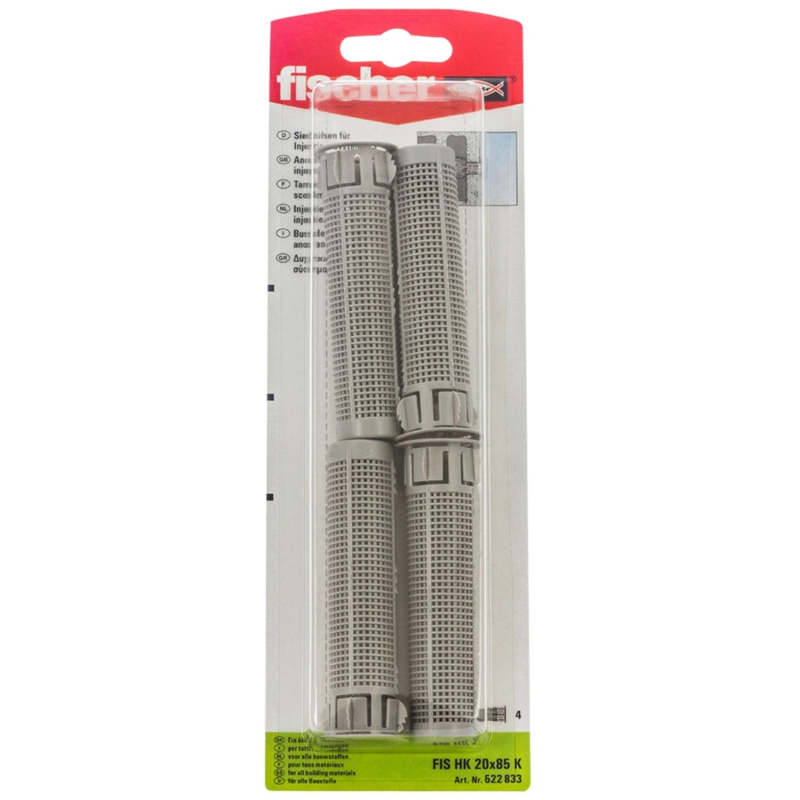 Fischer Sítko pro chemickou maltu FIS H 20 x 85 K NV, 4 ks