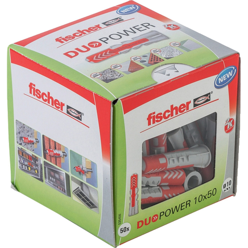 Hmoždinka duopower 10x50 (50ks)