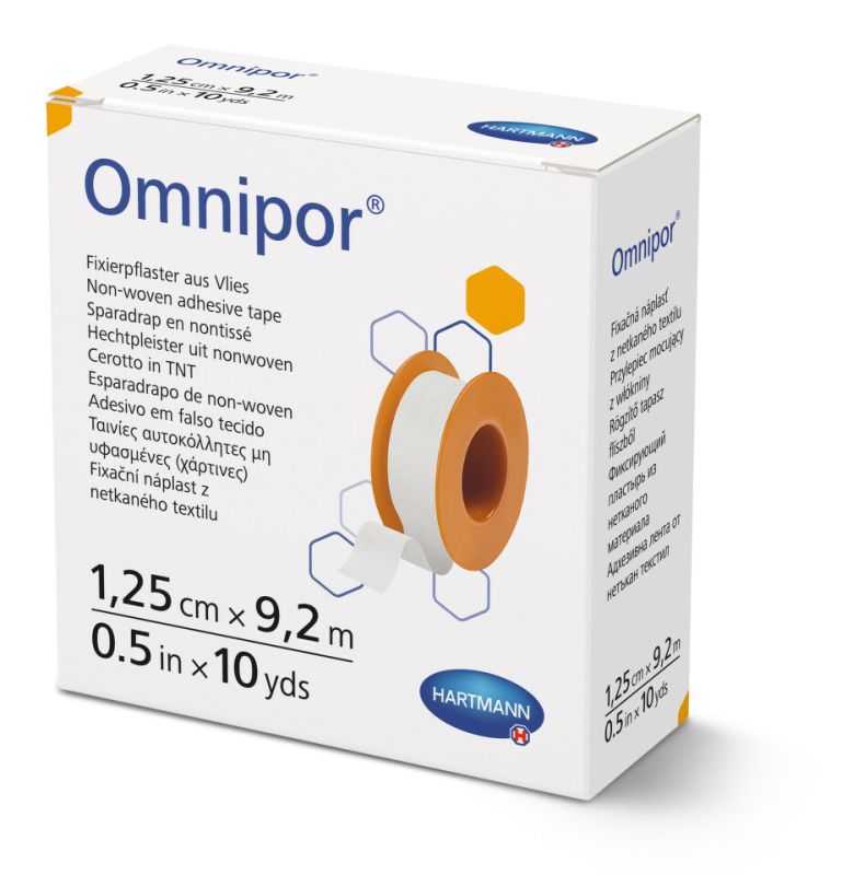Náplast Omnipor netkaný textil 1.25 cmx 9.2 m/1ks
