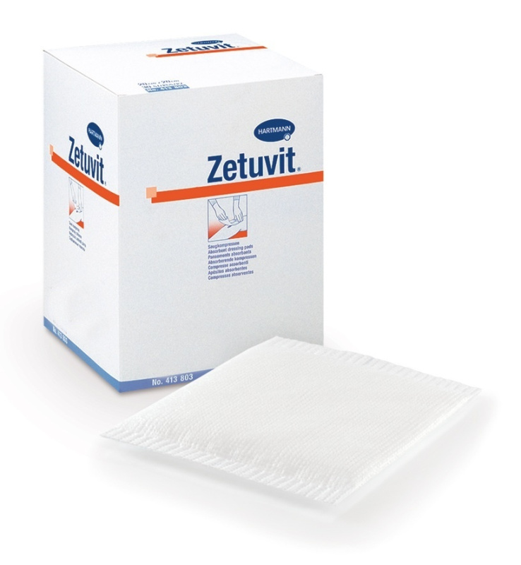 ZETUVIT kompres nesterilní 10x10cm/30ks 4138016
