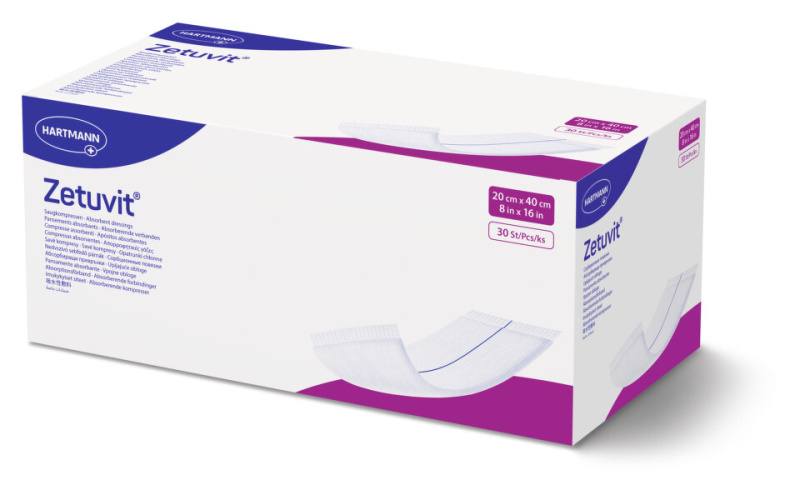 ZETUVIT kompres nesterilní 20x40cm/30ks 413804
