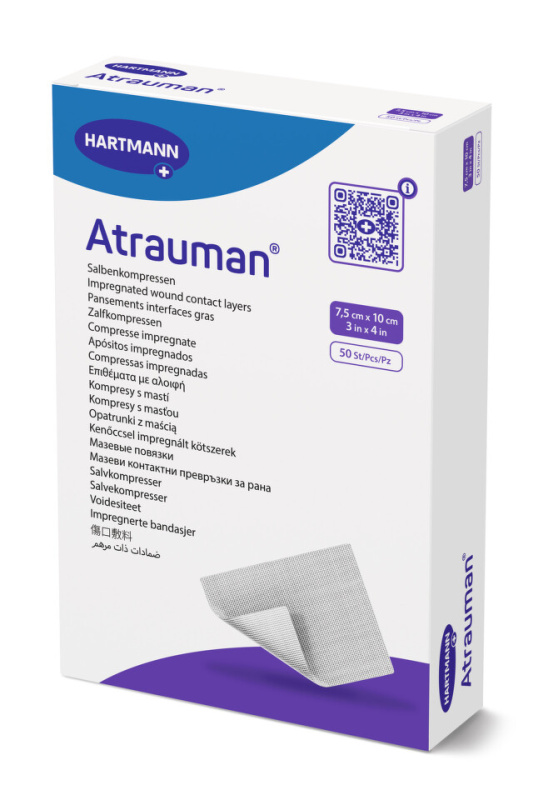 ATRAUMAN Kompres sterilní 7.5x10cm 10ks