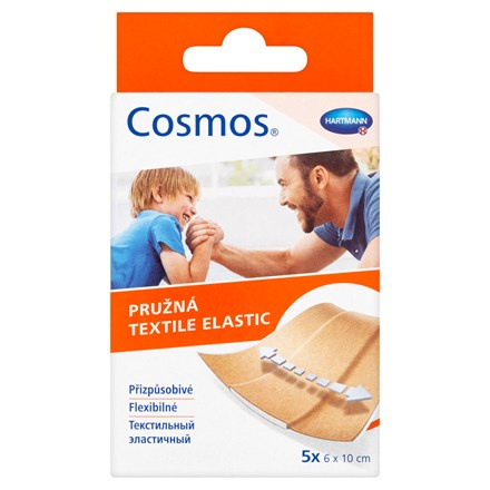 COSMOS Pružná náplast 6 x10 cm 5 kusů