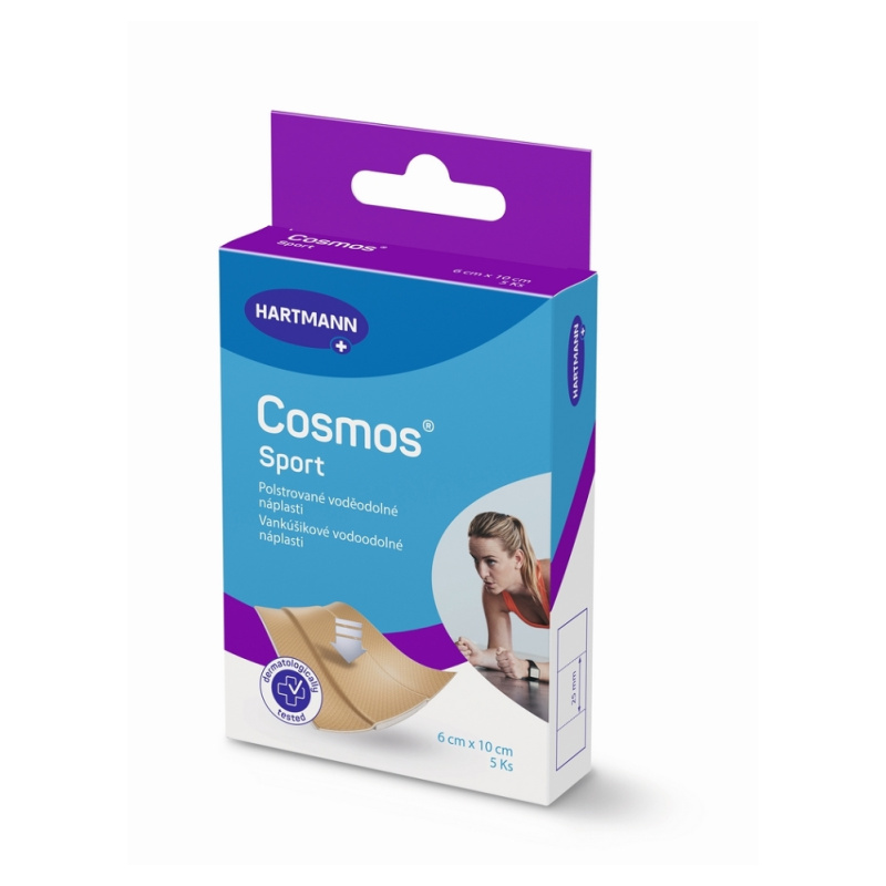 COSMOS Náplast na sport 0,5 m x 6 cm 5 kusů