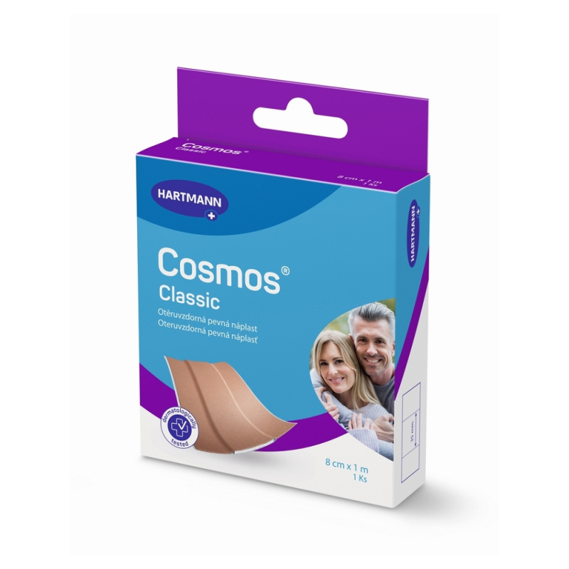 COSMOS Pevná náplast 1 m x 8 cm