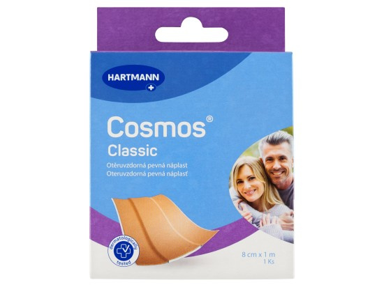 COSMOS Pevná náplast 1 m x 8 cm