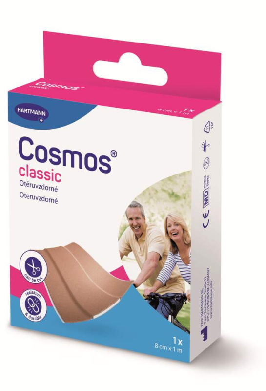 COSMOS Pevná náplast 1 m x 8 cm