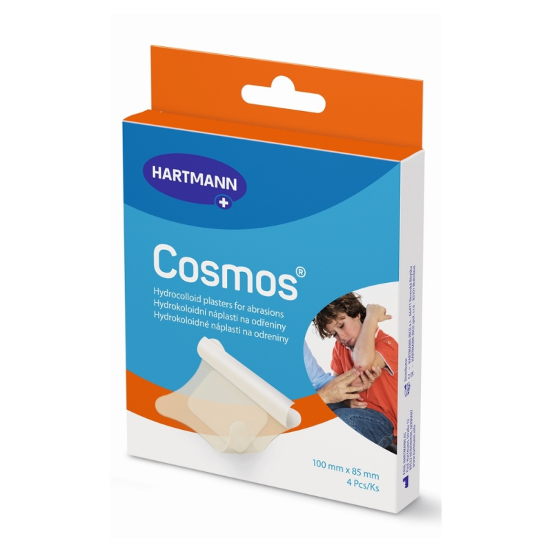COSMOS Náplast na odřeniny 85 x 100 mm 4 kusy