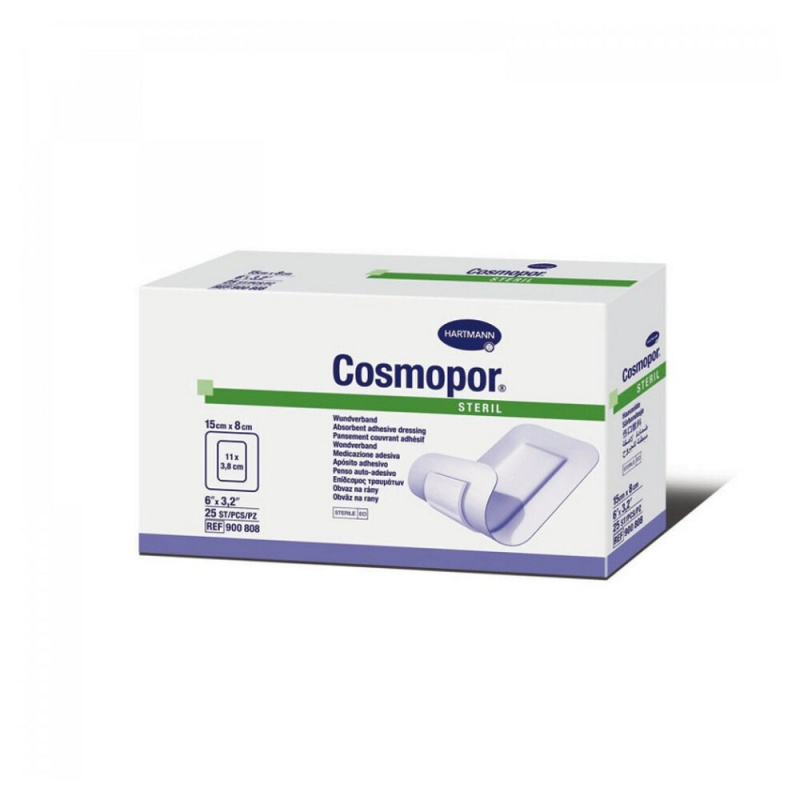 COSMOPOR Rychloobvaz sterilní 15 x 8 cm 25 kusů