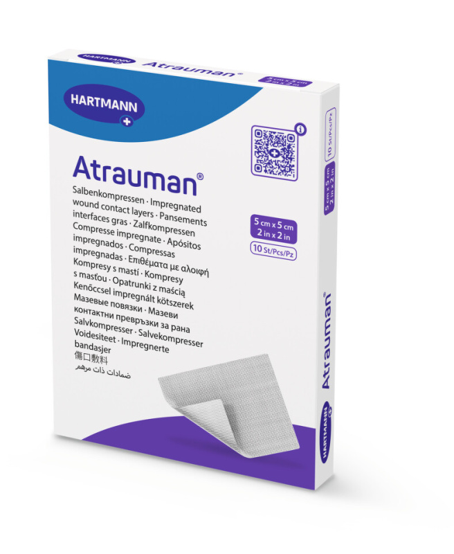 ATRAUMAN Kompres sterilní 5x5 cm 10 kusů