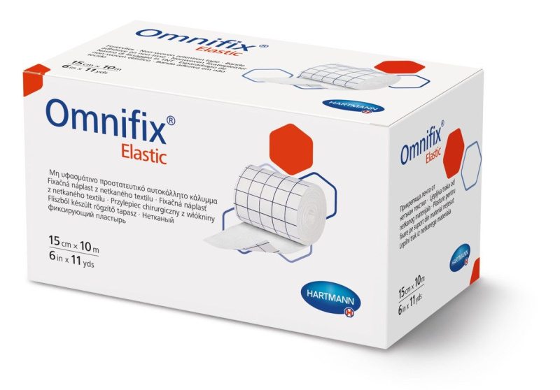 FIXACE HYPOALERGENNÍ OMNIFIX ELASTIC 15CMX10M,1KS
