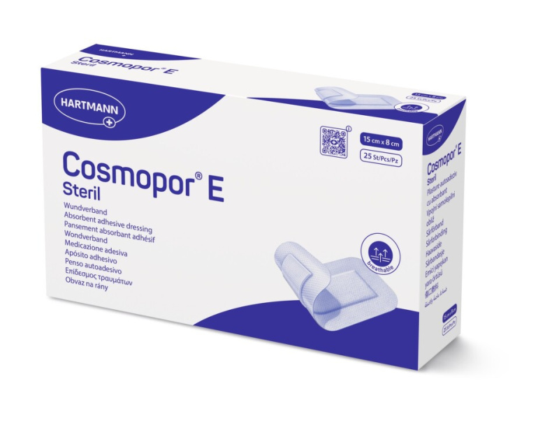 COSMOPOR Rychloobvaz E sterilní 15 x 8 cm 25 kusů