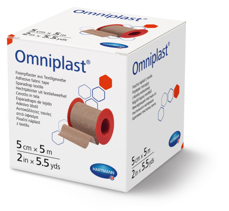 HARTMANN Omniplast náplast textilní 5cm x 5m 1 kus
