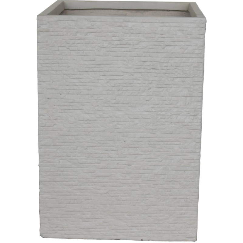 Váza Brickstone písková, 36 x 36 x 50 cm