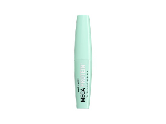 Wet n Wild Mega Protein objemová a prodlužující řasenka voděodolná odstín Very Black 6 ml