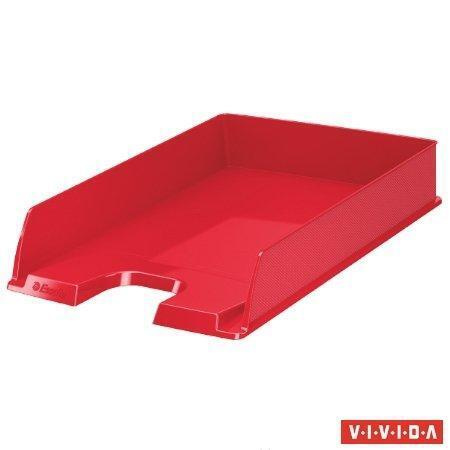 Zásuvka Esselte VIVIDA - A4, plastová, červená