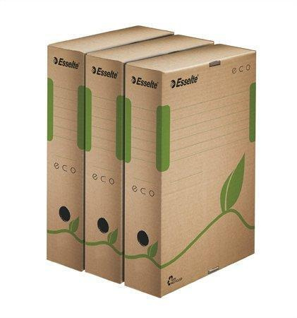 Archivační krabice Esselte ECO - hnědá, 8 cm