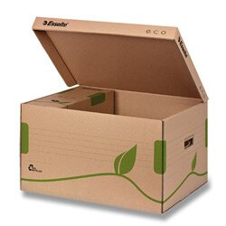 Archivační krabice Esselte ECO - hnědá, 34,5 x 43,9 x 24,2 cm