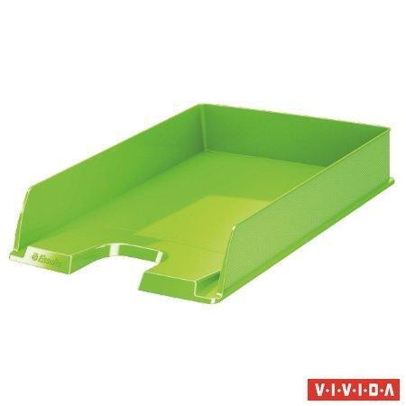 Zásuvka Esselte VIVIDA - A4, plastová, zelená