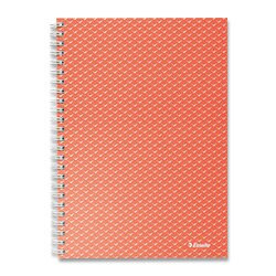 Esselte Colour'Breeze - kroužkový blok - A5, korálový