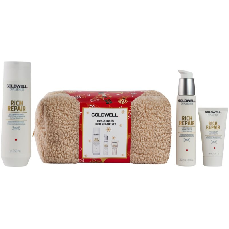 Goldwell Dualsenses Rich Repair dárková sada pro suché a poškozené vlasy