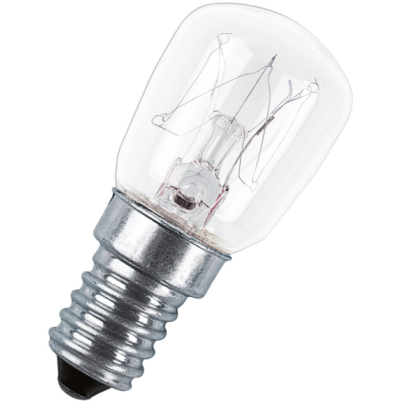OSRAM Speciální žárovka do trouby T26, E14, 25 W, 140 lm, 2700 K, čirá