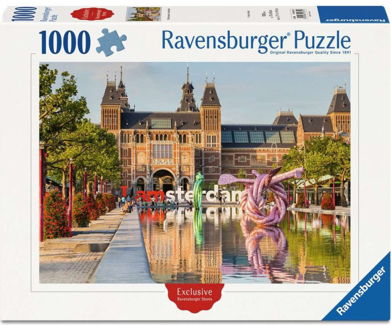 Puzzle Ravensburger 1000 dílků Rijksmuseum, Amsterdam