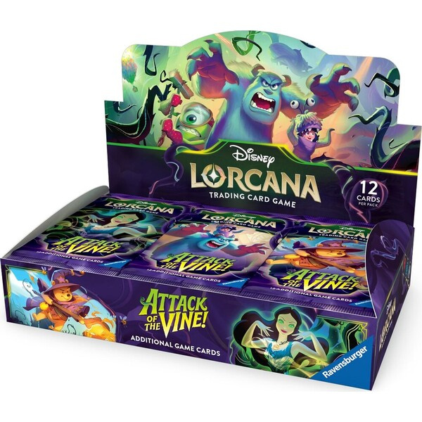 Disney Lorcana: Attack of the Vine! - Booster Box (24 boosterů)