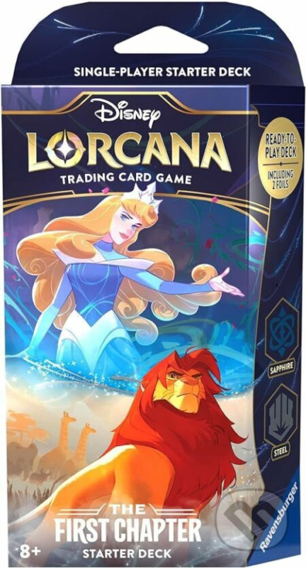 Disney Lorcana: The First Chapter - Sapphire & Steel Starter Deck - hra z kategorie Karty