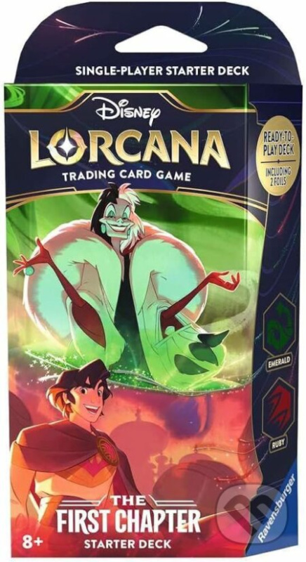 Disney Lorcana TCG - The First Chapter - Starter Deck - Crueala a Aladdin