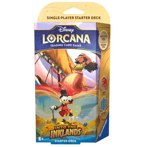Ravensburger Disney Lorcana: Into the Inklands - Startovací balíček Rubín & Safír