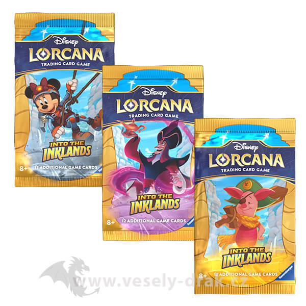 Ravensburger Disney Lorcana: Into the Inklands - Booster balíček