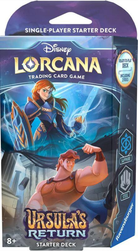 Disney Lorcana: Ursula's Return - Starter Deck Anna & Hercules
