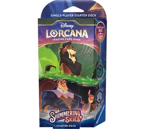 Disney Lorcana: Shimmering Skies - Starter Deck Emerald & Steel