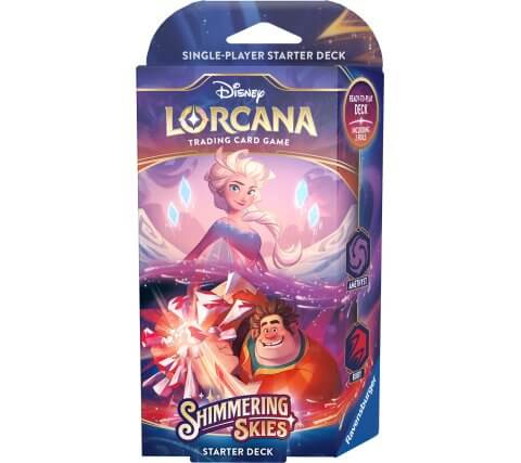 Disney Lorcana: Shimmering Skies - Starter Deck Amethyst & Ruby