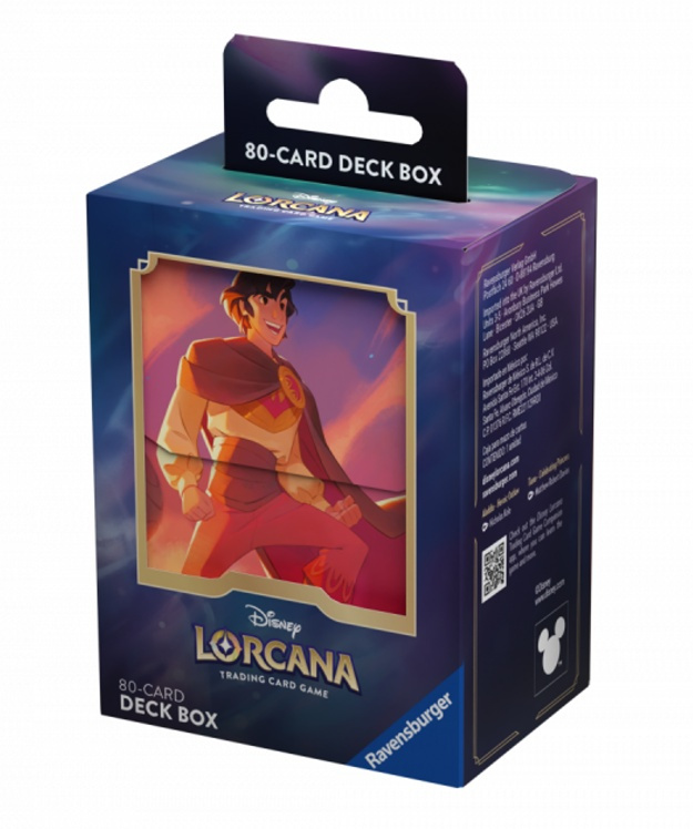Disney Lorcana: Shimmering Skies - Deck Box Aladdin