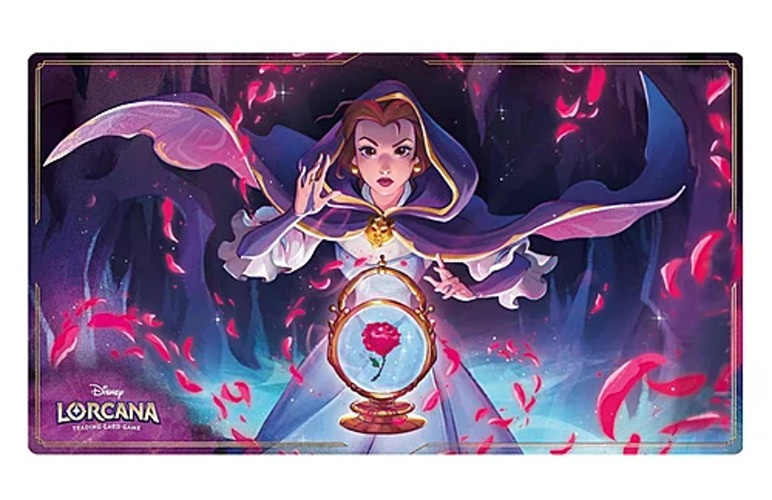 Disney Lorcana: Shimmering Skies - Playmat Mystic glimmer of Belle, Beauty and the Beast
